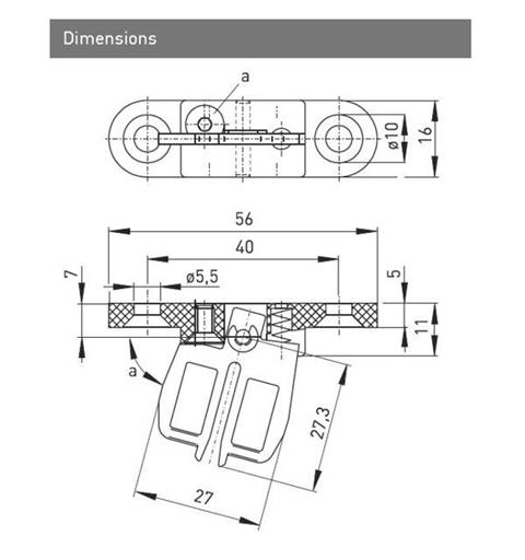 Actuator AZ 15/16-B2 flexible Actuator for AZ 15/16